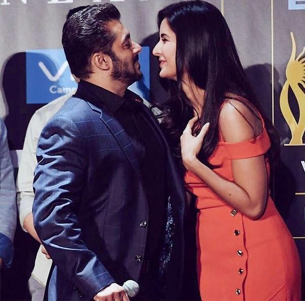 EXCLUSIVE: Salman Khan and Katrina Kaif celebrate the schedule wrap of Bharat at a party held last night